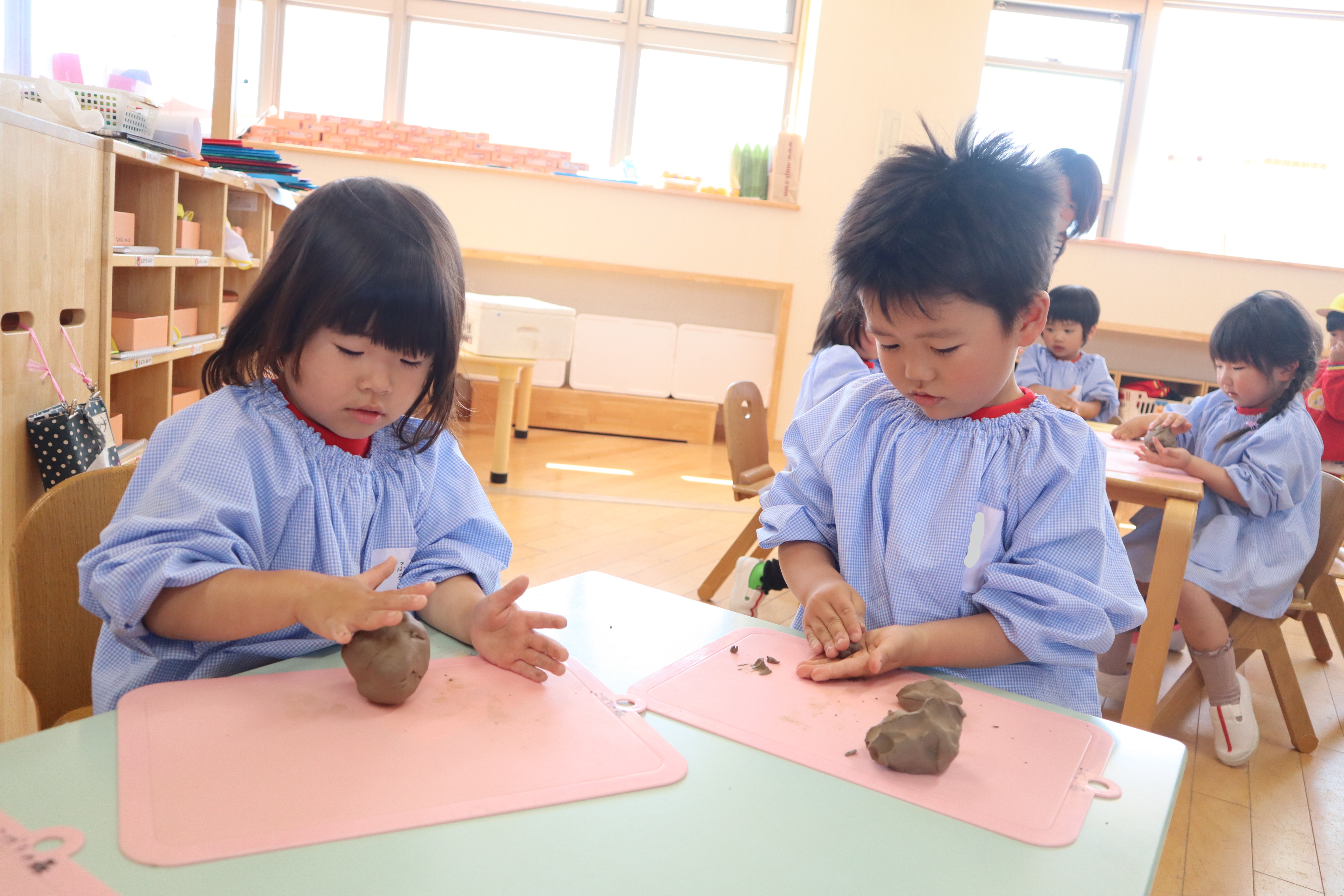 土粘土遊び 幼児組 ３ ４ ５歳児 みそのうこばとの森